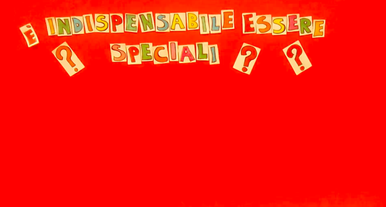 Schermata progetto stop motion della classe