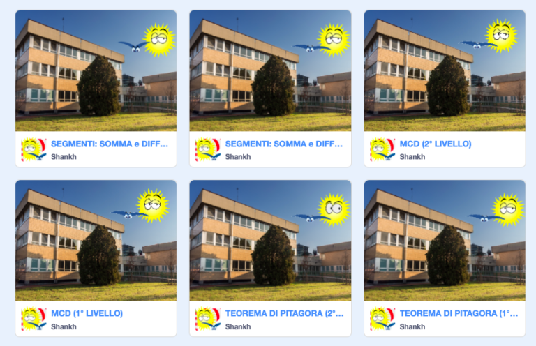 Schermata progetto scratch