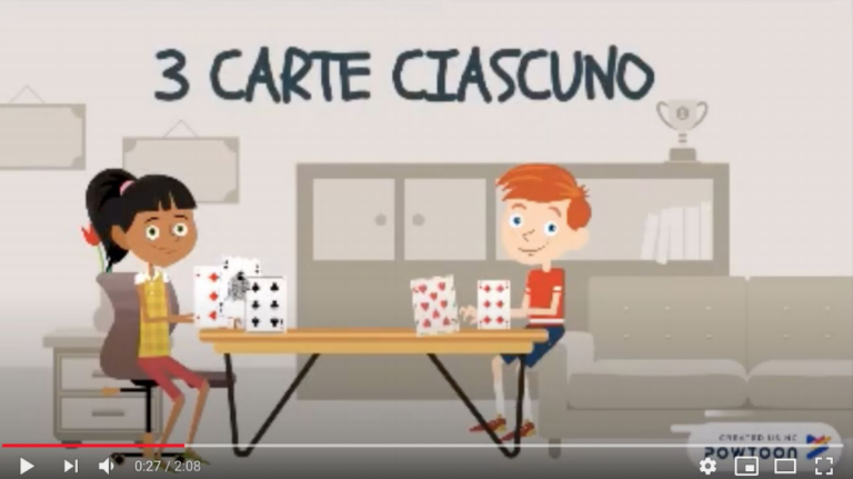 Frame del video realizzato dalla docente