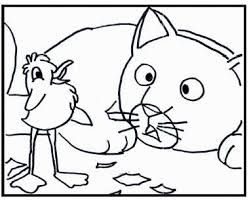 Disegno della Gabbianella e il Gatto