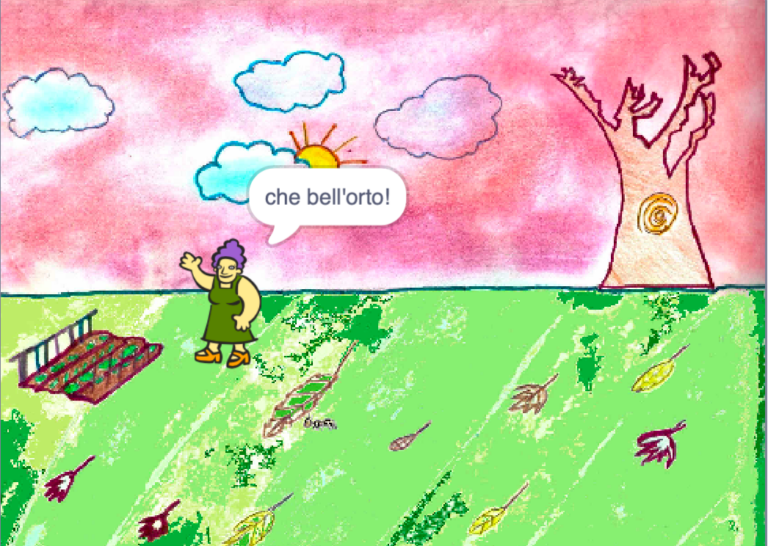 schermata attività Scratch