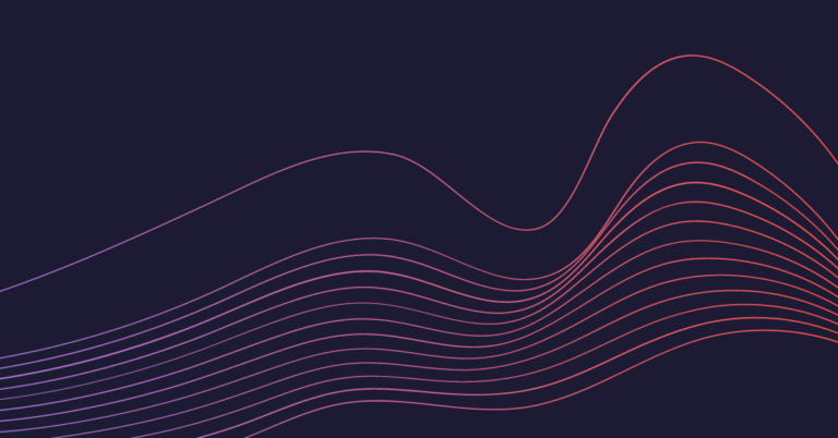 Immagine di copertina - onda colorata su sfondo scuro