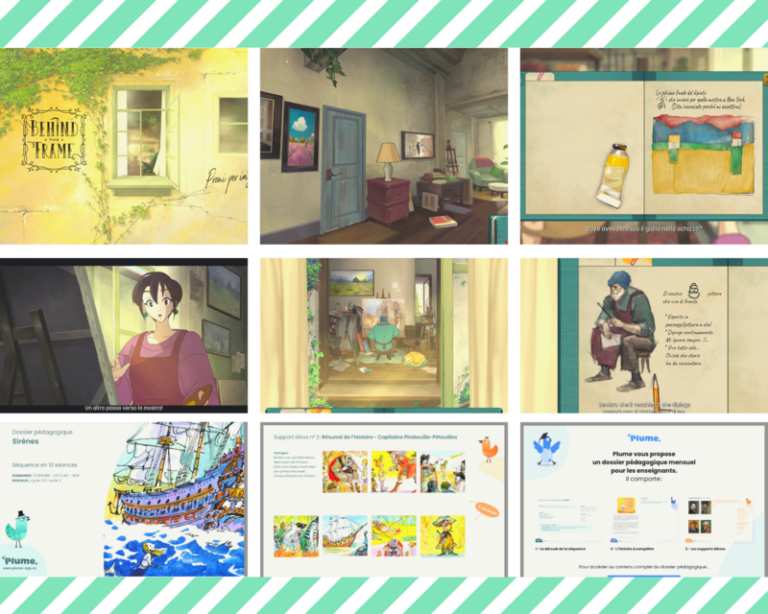 Collage di App consigliate da Giulia natale